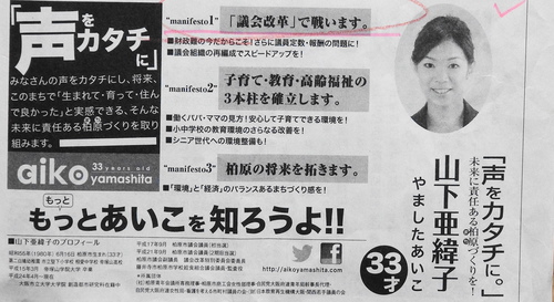 議員たちの選挙公約!!／柏原市議会・会派に属さない議員たち／／半世紀前の村政治が続く「まち」は_b0253941_17503134.jpg