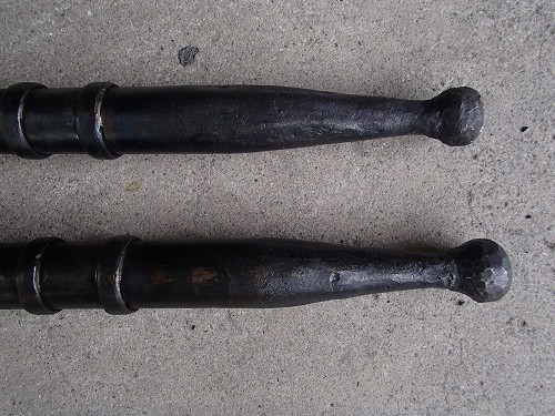 中国武術　少林拳　達磨杖　　契木　千切木　乳切木 契木（チギリキ）・武具 : 鉄人の鉄人は鍛鉄の鉄人・西田光男