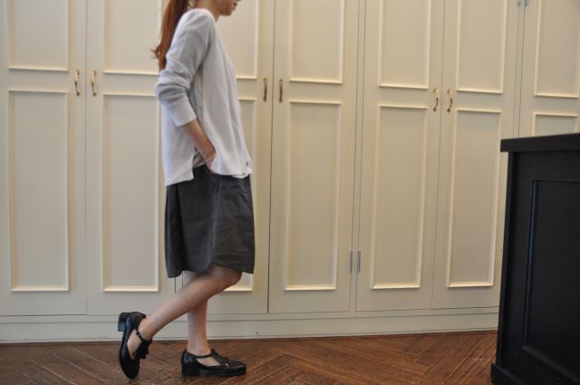 夏はリネンのワンピース Krisutensen Du Nord._b0110586_1953813.jpg
