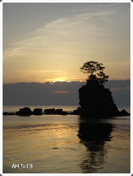 雨晴海岸の日の出_c0129828_6534689.jpg