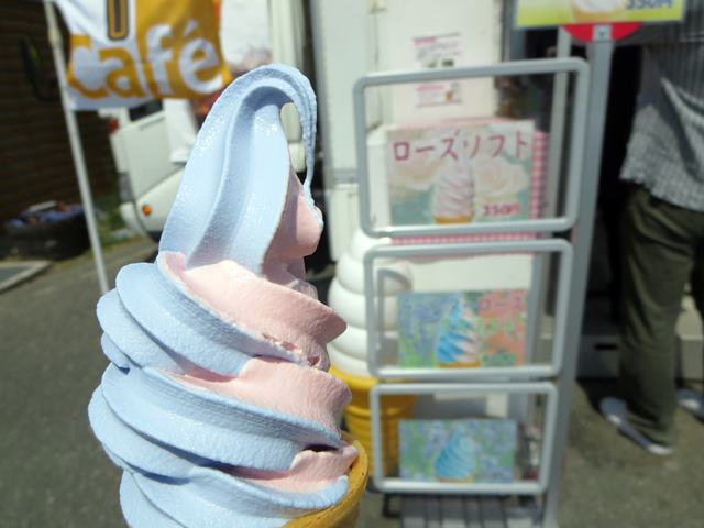 【浜名湖花博2014ガーデンパーク】美味しいローズとラベンダーのソフト_c0042960_16544010.jpg