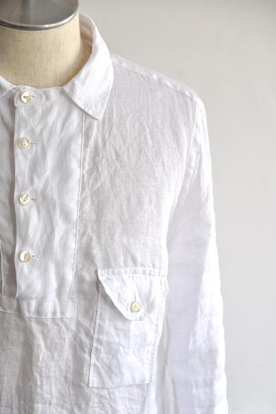 STILL BY HAND　 Linen 8/10-S Pullover shirt_d0120442_1521348.jpg