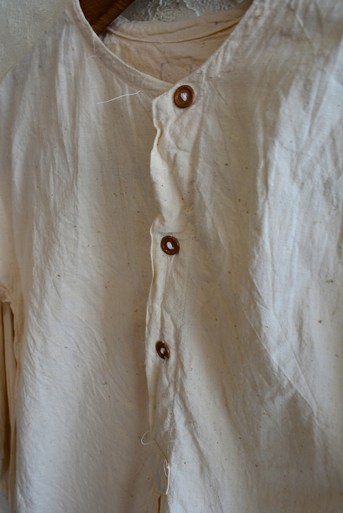 Bulgarian army cotton linen pull over shirts_f0226051_15255721.jpg
