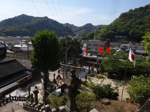 陶山神社へお参り_d0195183_4344168.jpg