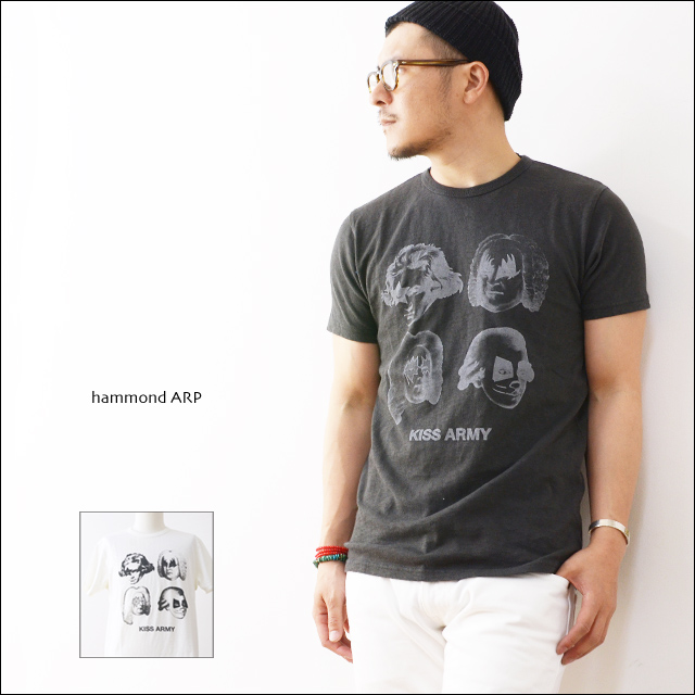 hammond ARP [ハモンドアープ] KISS ARMY /プリントTシャツ [HAT-051] MEN\'S_f0051306_2028936.jpg