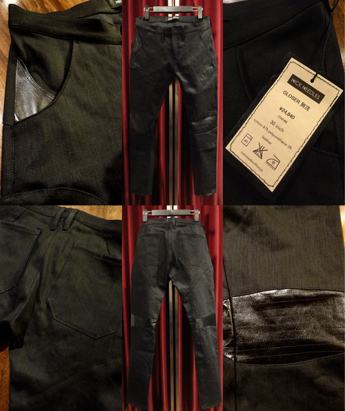 NICK NEEDLES,CLOSER SP ORDER DENIM_a0277360_0123586.jpg