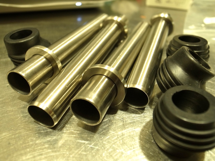 プッシュロッドチューブ 打抜棒 : 41歳からの☆BMW R100RS