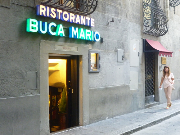 2013,07 フランス、イタリアツアー 39、「Ristorante Buca Mario」 (FIRENZE)_f0342307_22581652.jpg