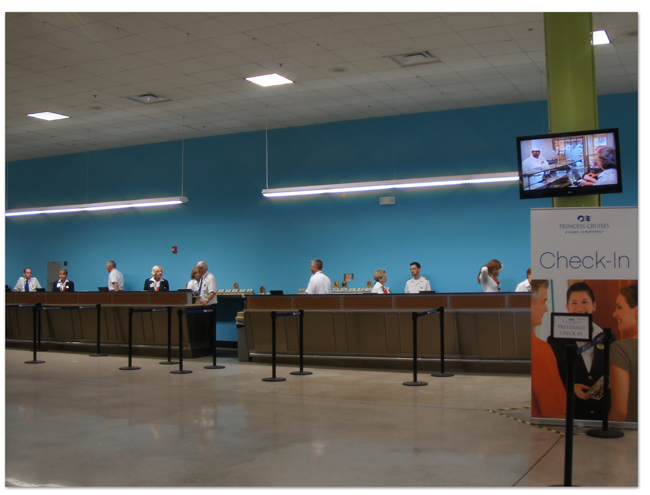 東カリブ海クルーズ(8) チェックイン&キャビン_d0210324_6511660.jpg