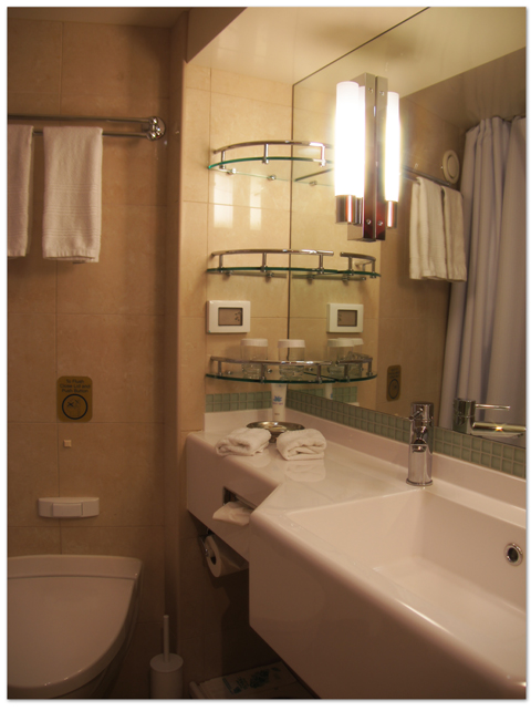 東カリブ海クルーズ(8) チェックイン&キャビン_d0210324_6515819.jpg