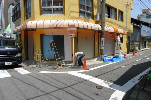 もうすぐ完成する名古屋のフレンチレストラン”カフカ”_e0277335_40134.jpg