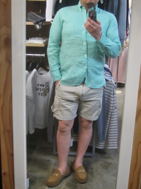 James Mortimer ・・・ LINEN B/D SHIRTS!★! 今春夏・注目の大人シャツ🎶_d0152280_4122059.jpg