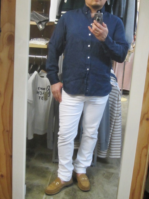 James Mortimer ・・・ LINEN B/D SHIRTS!★! 今春夏・注目の大人シャツ🎶_d0152280_4134732.jpg