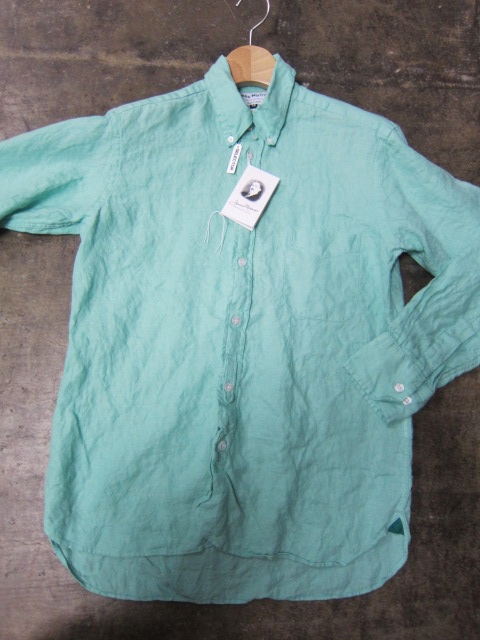 James Mortimer ・・・ LINEN B/D SHIRTS!★! 今春夏・注目の大人シャツ🎶_d0152280_484852.jpg