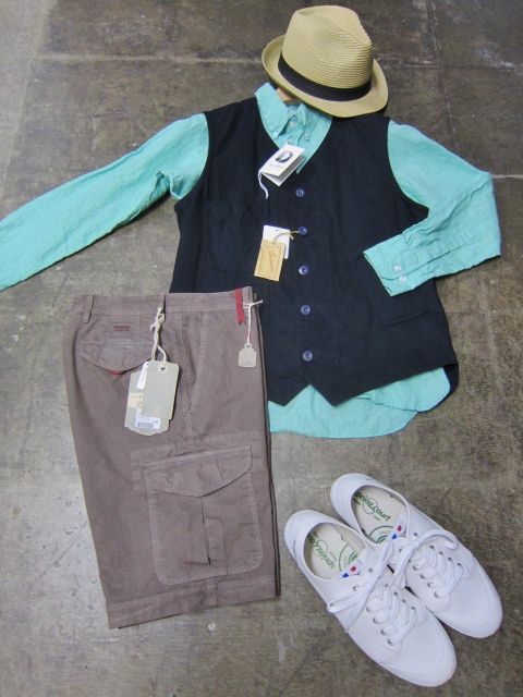 James Mortimer ・・・ LINEN B/D SHIRTS!★! 今春夏・注目の大人シャツ🎶_d0152280_494572.jpg