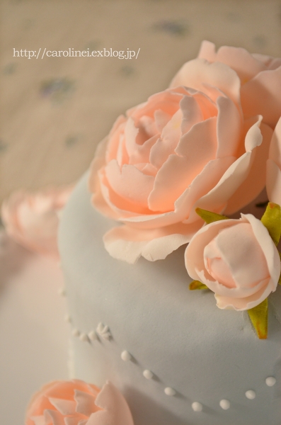 母の日の薔薇のケーキ　Rose Cake on Mother\'s Day （わたしのお気に入り）_d0025294_18343783.jpg