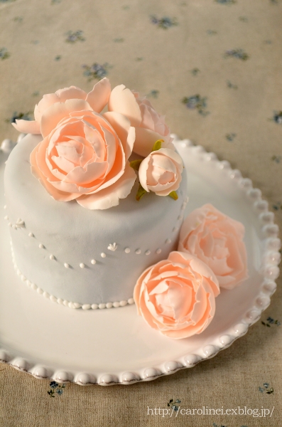 母の日の薔薇のケーキ　Rose Cake on Mother\'s Day （わたしのお気に入り）_d0025294_18344789.jpg