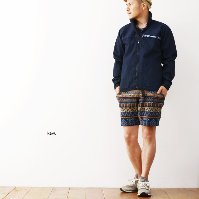 新品 【KAVU】 カブー USA製 LS(ロングスリーブ) フルジップ
