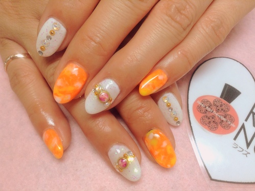 夏ネイル☆_c0294909_13495512.jpg