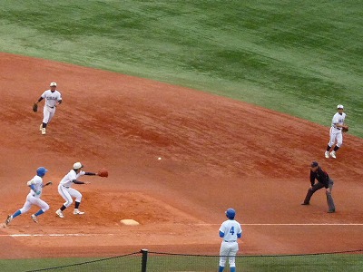 青学大対中央大　５月６日　東都大学野球１部　後半_b0166128_17175516.jpg