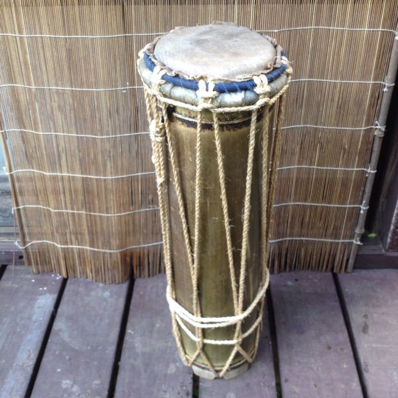 竹で太鼓を作ってみた_b0184955_22135768.jpg