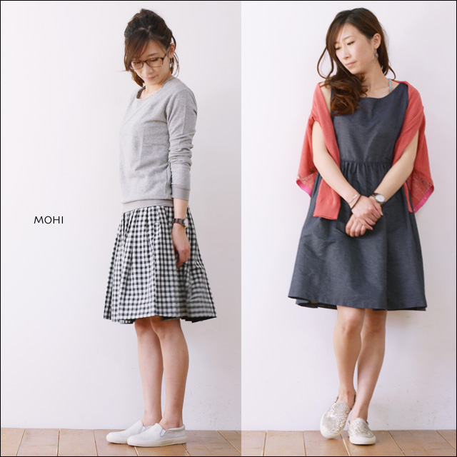 MOHI [モヒ] レザースリッポン [17162] ヘビ柄／クロコダイル柄 LADY\'S_f0051306_1592982.jpg