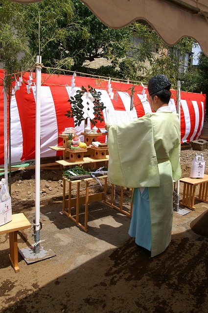 祝！！地鎮祭　アトリエのある家＠さいたま_b0165745_99471.jpg