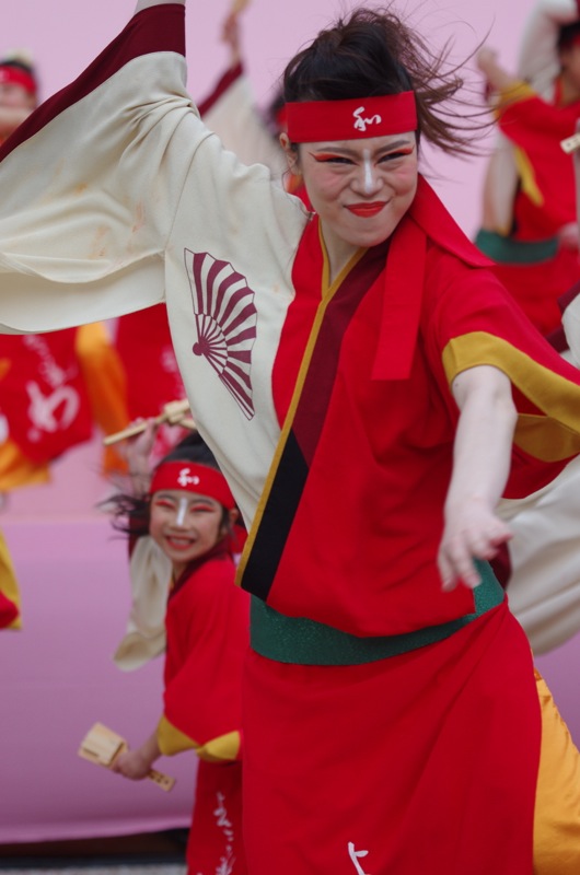 京都さくらよさこい２０１４一日目その２７（よさこい連「わ」）_a0009554_0385981.jpg