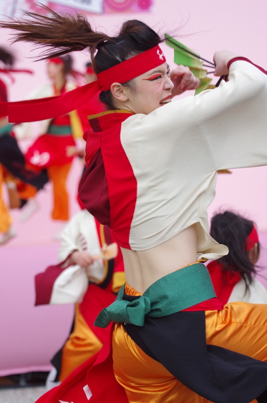 京都さくらよさこい２０１４一日目その２７（よさこい連「わ」）_a0009554_0481128.jpg