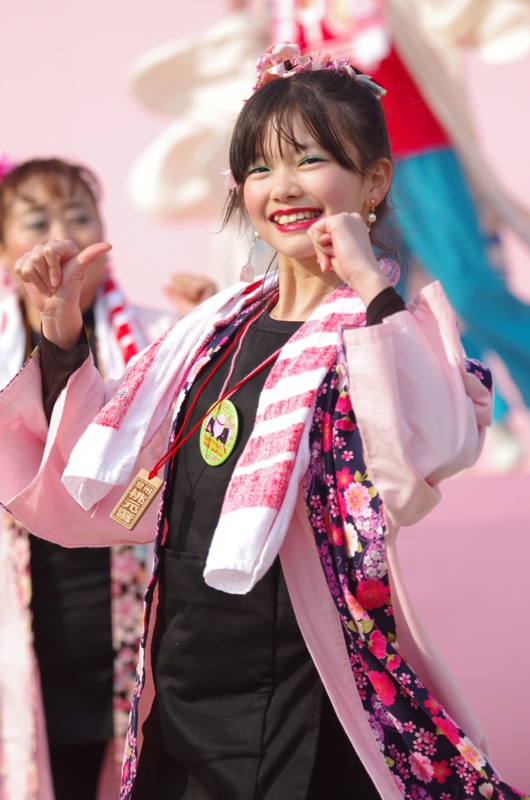 京都さくらよさこい２０１４一日目その２９（泉州えぇじゃないか一座）_a0009554_2314234.jpg