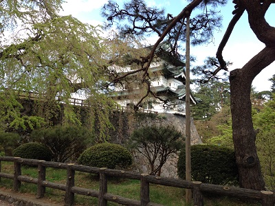 2014東北旅行②一日目　弘前城公園へ_e0178307_14241544.jpg