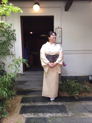 田畑喜八の小紋でお茶席へ_d0230676_1123651.jpg