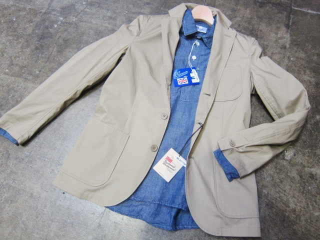 初夏まで◎ 薄手な3B TAILRORED JKT 。。。By Traditional Weather Wear_d0152280_18211147.jpg