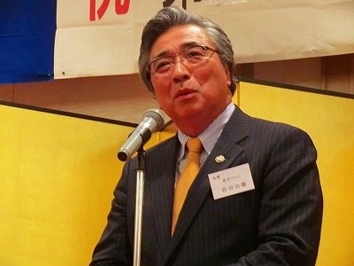 岩田公雄氏，本別で同級生と懇親　_b0191190_18223996.jpg