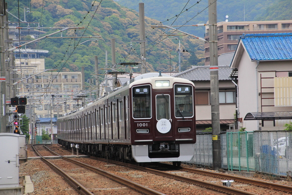 阪急1001F 箕面発 梅田行き_d0202264_6373691.jpg