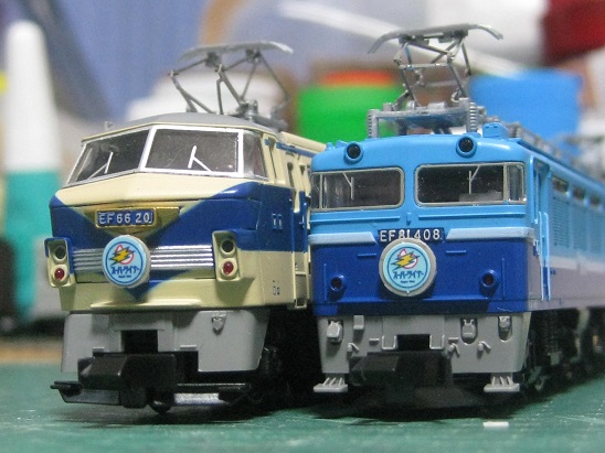 トミックスED76/EF81（ともにJR九州試験色）の整備