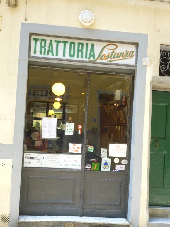2013,07 フランス、イタリアツアー 40、「Trattoria Sostanza」 (FIRENZE)_f0342307_22344565.jpg