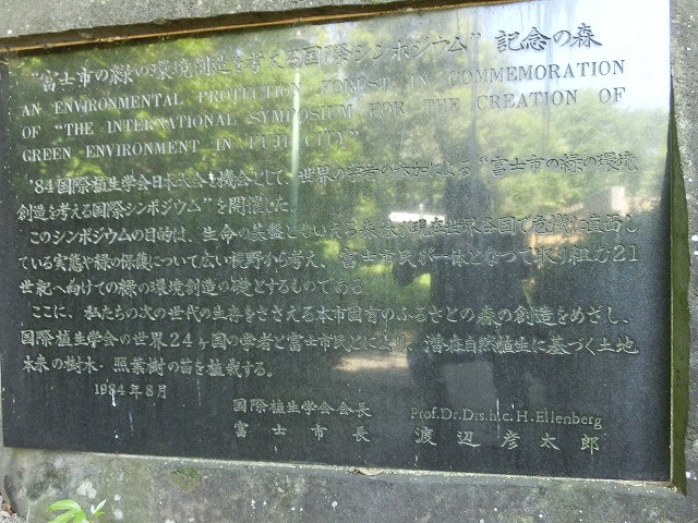 風がさわやか! 30年が経過し、風格が備わった富士中央公園_f0141310_7423775.jpg