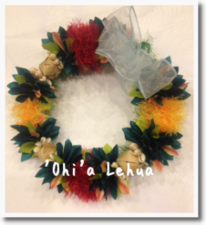 \'Ohi\'a Lehua Wreath_a0219536_21315396.png