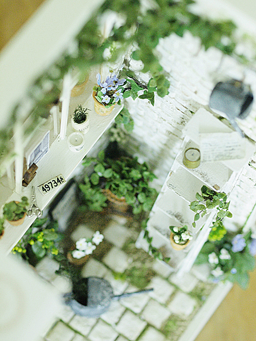miniature* Naturel Cafe 外観完成_e0172847_10301390.jpg