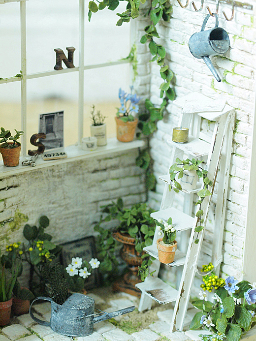 miniature* Naturel Cafe 外観完成_e0172847_9581253.jpg