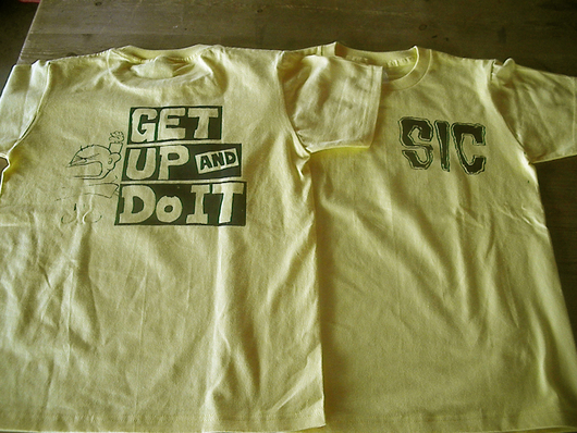 COLORgung × Oppa-La manⅡman手刷りTシャツ!!_d0106911_3403832.jpg