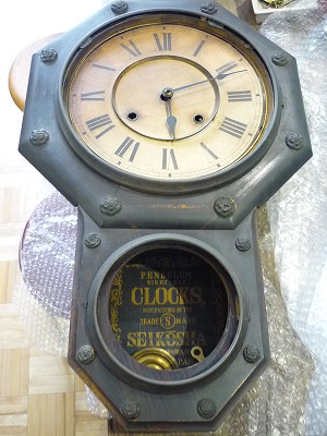 SEIKOSHA 精工舎八角型 掛け時計の修理 : トライフル・西荻窪・時計 