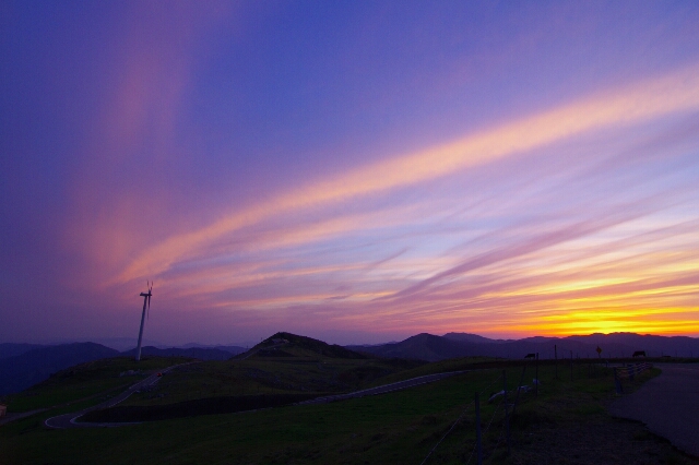 5/5 雨のち曇りのち？ 鯉と夕焼け_a0060230_20591580.jpg