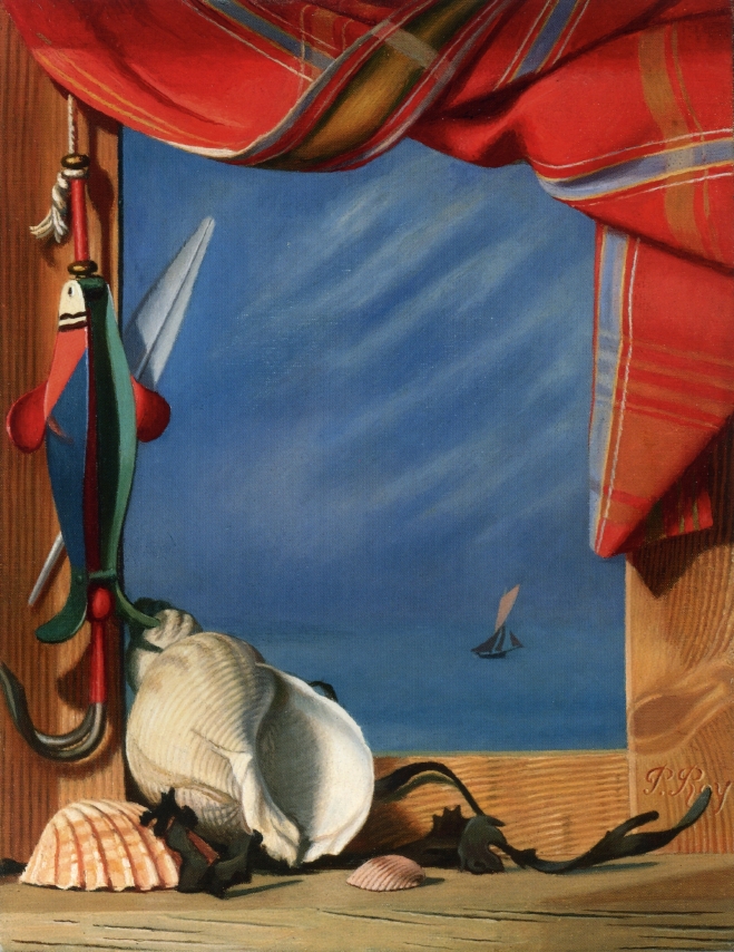 1943年unknown drawing シュールレアリズムビンテージパリ画家