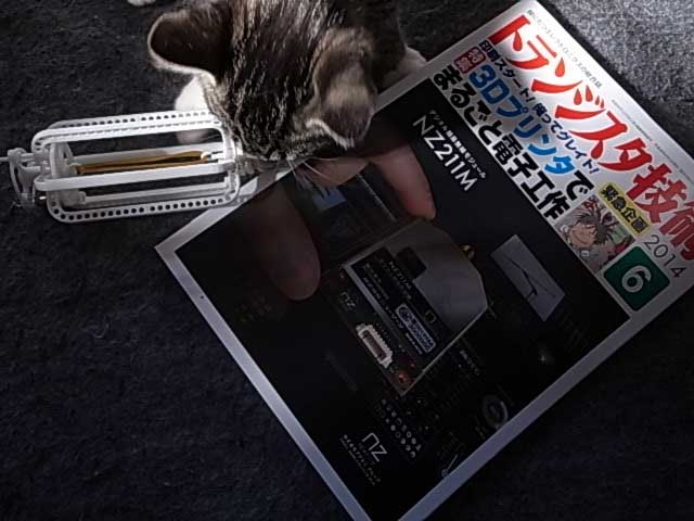 猫とトランジスタ技術　2014　６月号　発売～　よろしくね_d0067943_728262.jpg