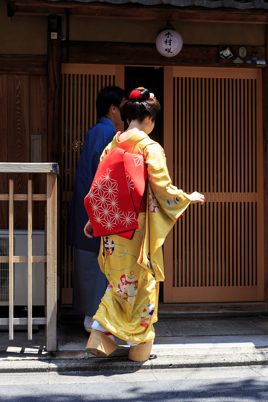 半だら挨拶回り／多麻・まめ菊さん（祇園甲部）_f0155048_06176.jpg