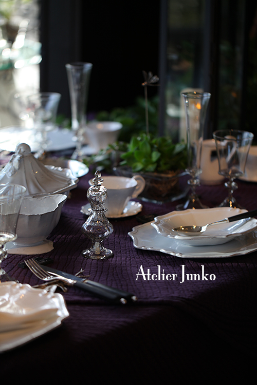 八ヶ岳 Atelier Junko テーブルコーディネート展2014(3)_c0181749_23324616.jpg