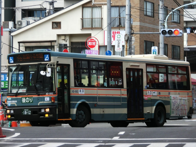 4/26 西武バス・A3-892 : バスを求めて…