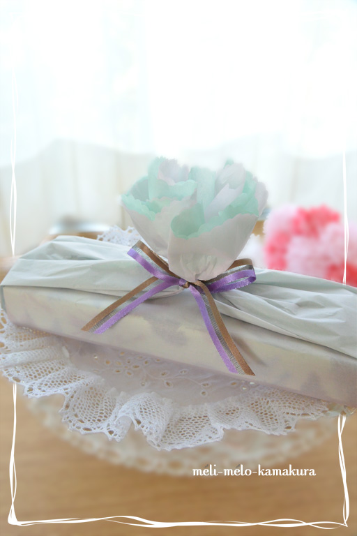 ◆Wrapping*Mother\'s Day_f0251032_21445027.jpg